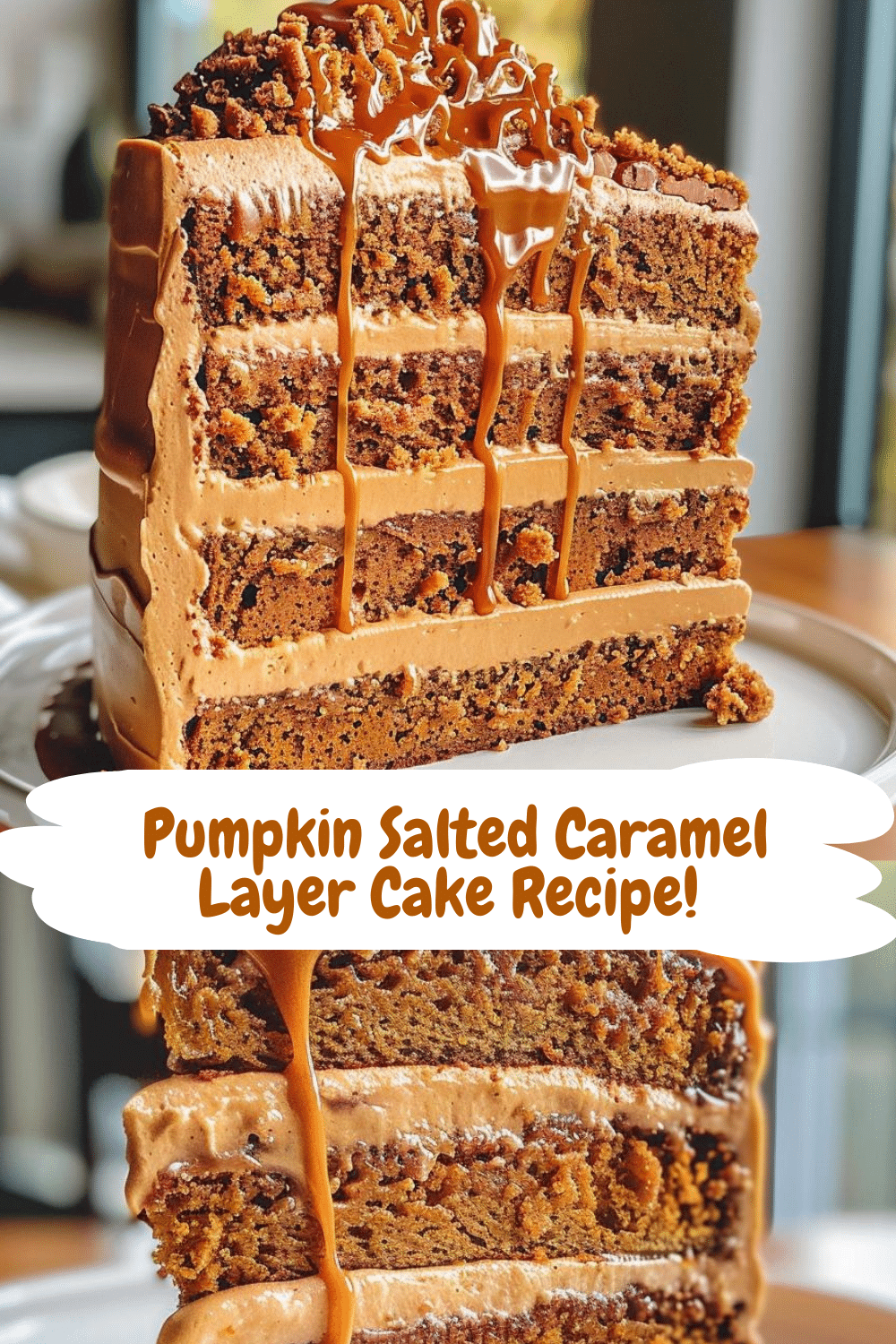 Thanksgiving Pumpkin Caramel Delight Pumpkin Caramel Layer Cake for Thanksgiving Dessert