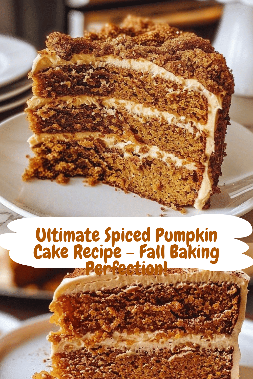 Vegan Autumn Spiced Cake Vegan Spiced Pumpkin Cake with Nuts and Autumn Spices