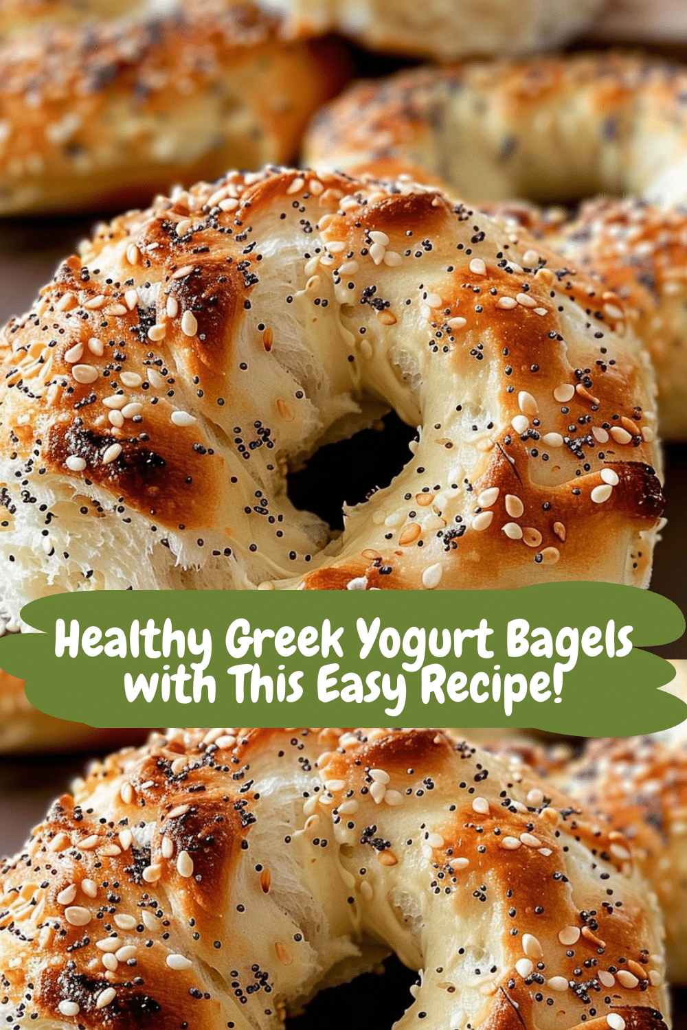 Homemade Soft and Nutritious Greek Yogurt Bagels