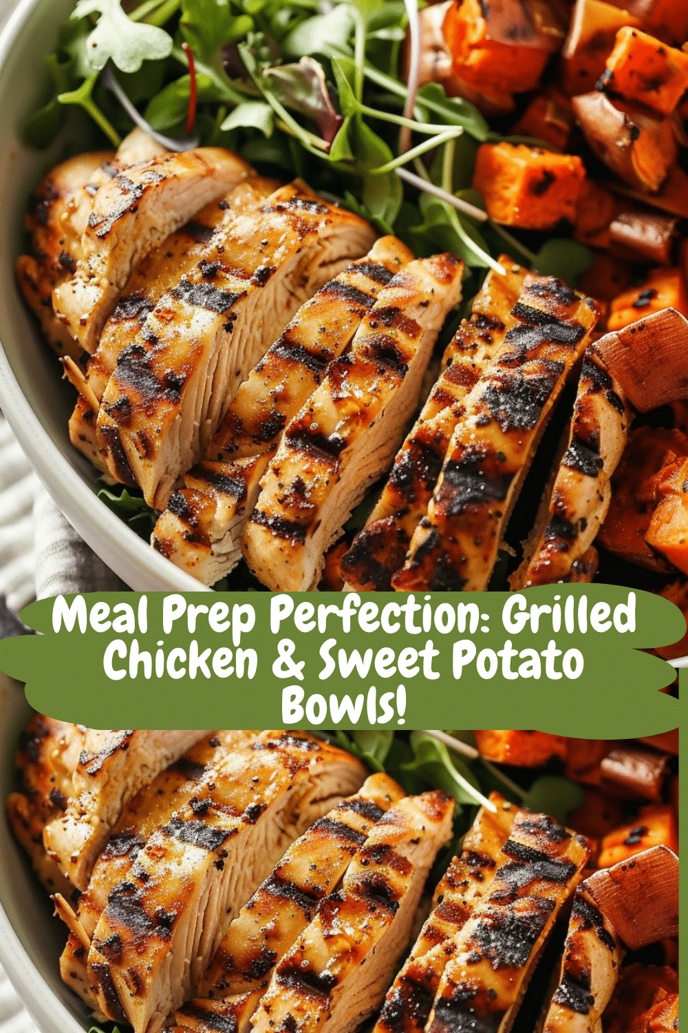 Easy Meal Prep Bowl Meal Prep Grilled Chicken & Sweet Potato Bowl