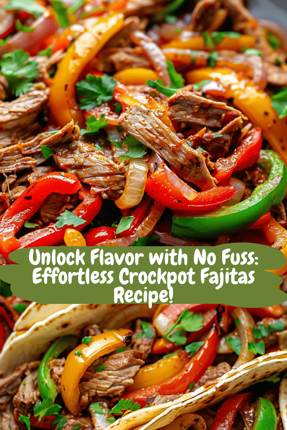 Speedy Crockpot Fajitas Delight Quick Crockpot Fajitas with tortillas and vegetables