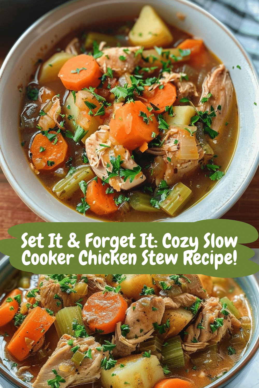 Healthy Slow Cooked Chicken Stew Healthy Slow Cooked Chicken Stew with Vegetables