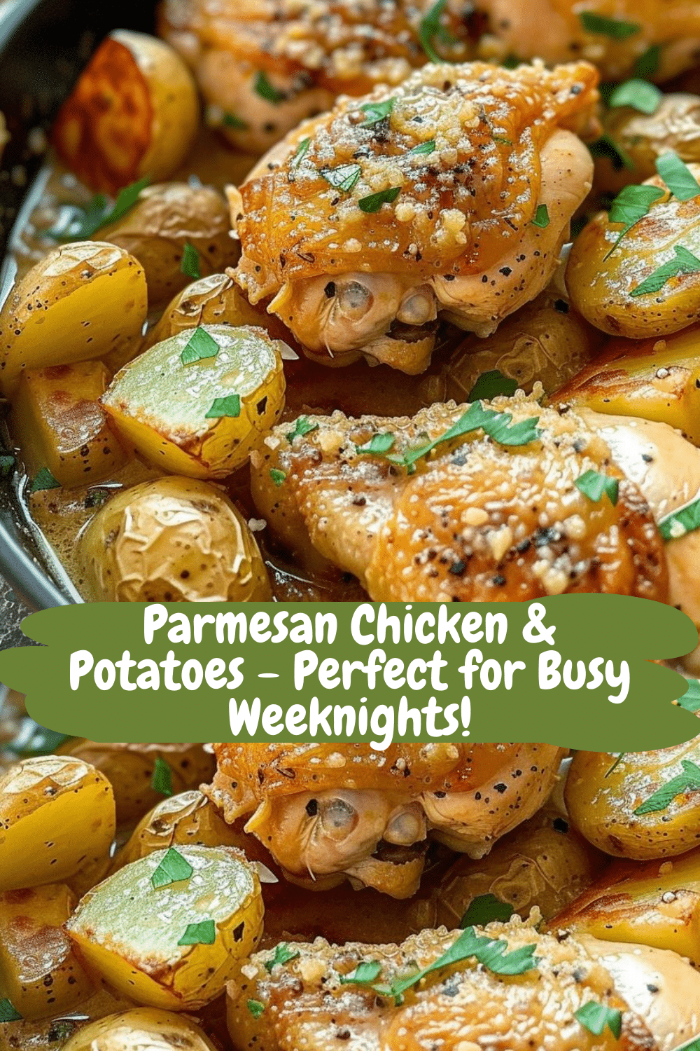 Simple Crockpot Chicken and Potatoes Dish Crockpot Garlic Parmesan Chicken & Potatoes for Dinner