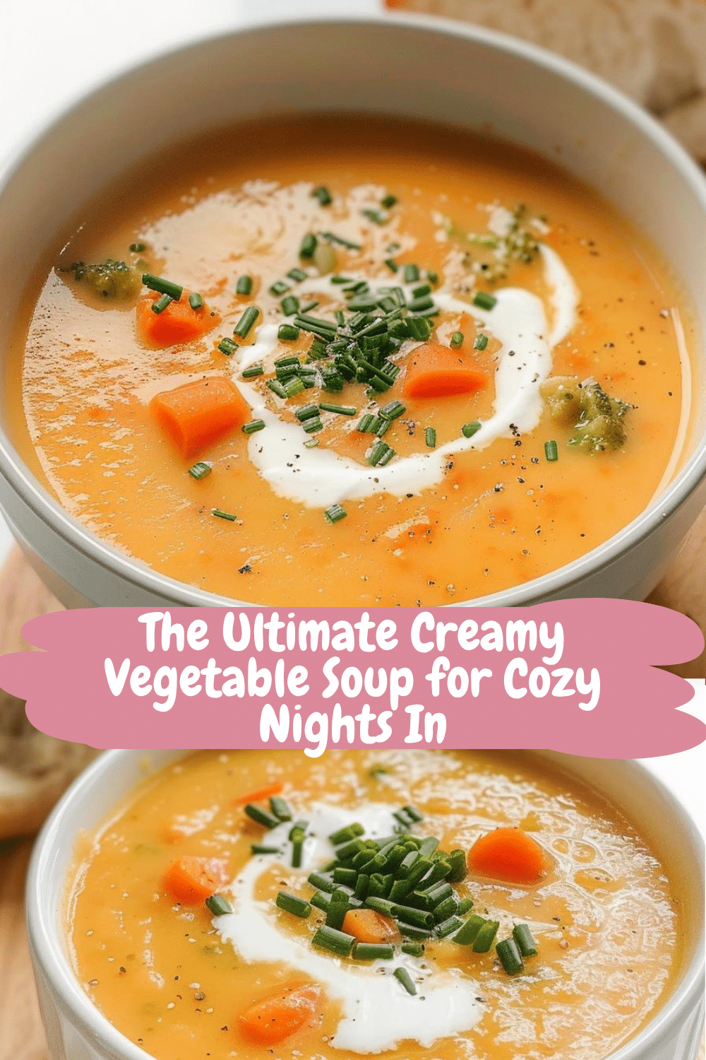 Broccoli Creamy Soup for Fall Cream-based vegetable soup with broccoli florets