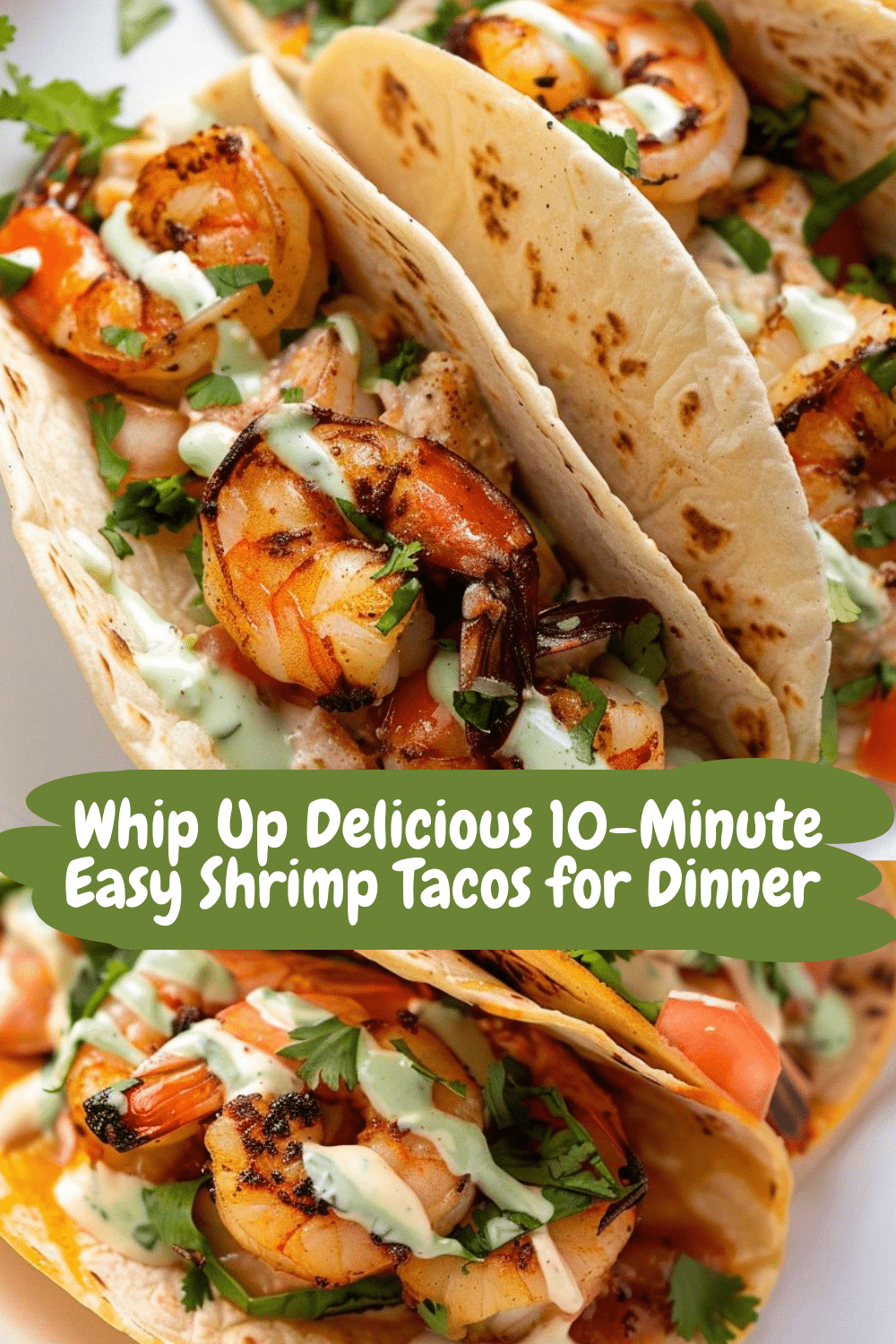 Fast Shrimp Tacos with Cabbage Slaw Quick Shrimp Tacos Served with Tangy Cabbage Slaw