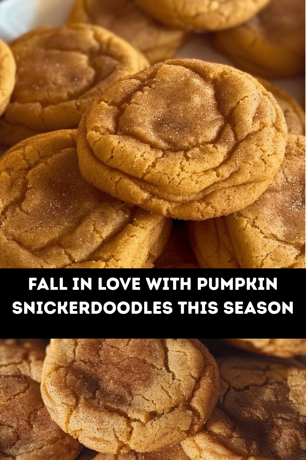 Easy Vegan Pumpkin Snickerdoodles