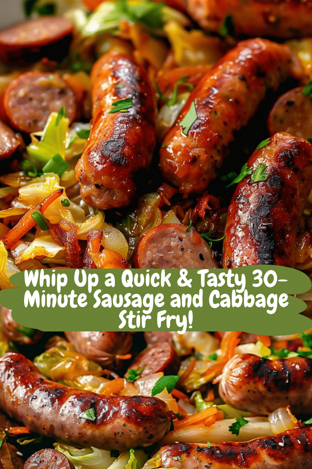 Family-Approved Cabbage Stir Fry Family-Friendly Fast Sausage and Cabbage Recipe