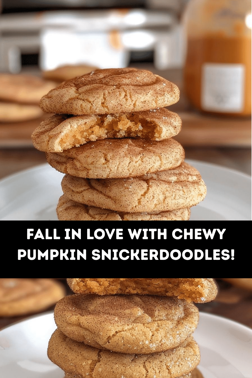 How to Make Chewy Pumpkin Snickerdoodle Cookies from Bullock's Buzz