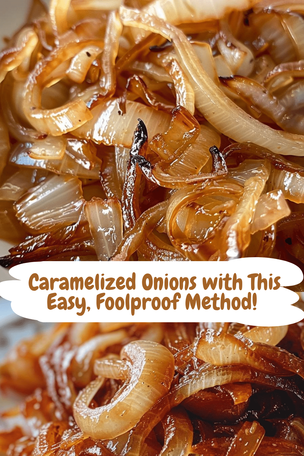Quick Caramelized Onion Recipe Quick Caramelized Onions preparation using butter and olive oil