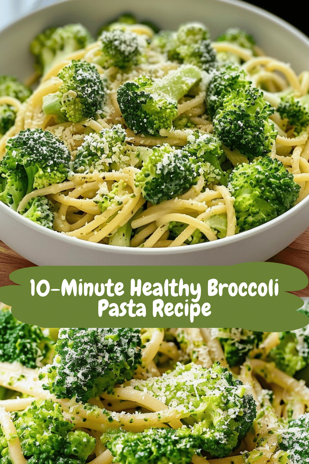 Nutritious Broccoli Pasta Dish Easy Nutritious Broccoli Pasta with parmesan cheese