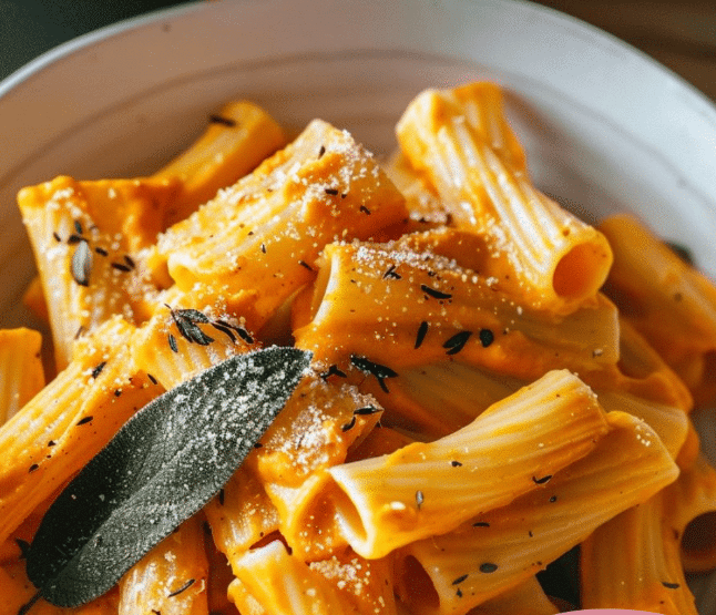 Creamy Vegan Pumpkin Pasta Easy Vegan Pumpkin Pasta