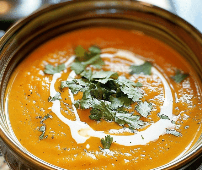 Flavorful Coconut Curry Pumpkin Soup Coconut Curry Pumpkin Soup