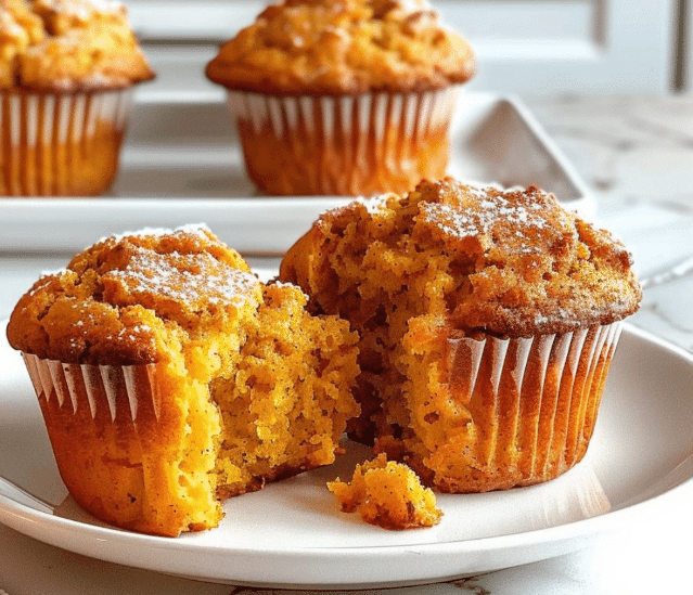 Delicious Greek Yogurt Pumpkin Muffins Healthy Greek Yogurt Pumpkin Muffins