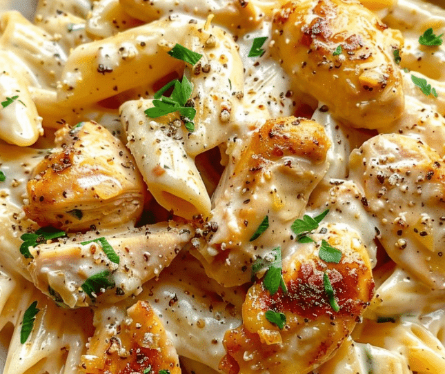 Healthy Garlic Chicken Pasta Delight Easy Garlic Parmesan Chicken Pasta Recipe for a Healthy Dinner