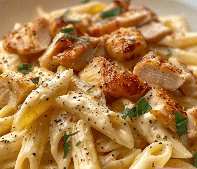 Delicious 30-Minute Garlic Chicken Pasta Creamy Garlic Parmesan Chicken Pasta