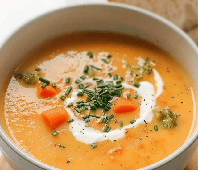 Cheesy Creamy Vegetable Delight Creamy Vegetable Soup