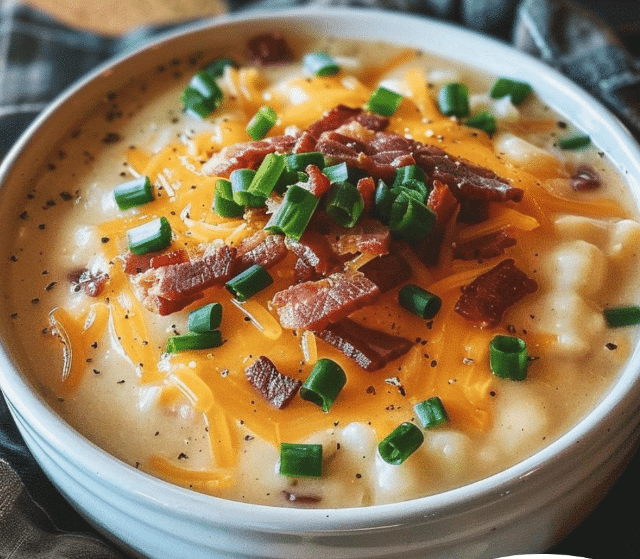Warm Up with Baked Potato Soup Loaded Baked Potato Soup This Winter