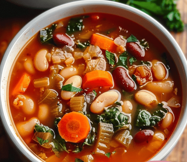 Fresh Vegetable Minestrone The Best Hearty Minestrone Soup