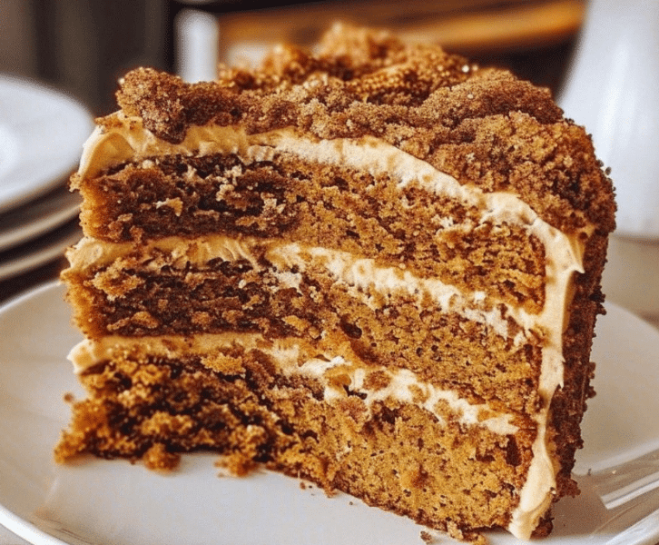 Delicious Spiced Pumpkin Cake Frosted Spiced Pumpkin Cake