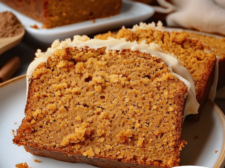 Delicious Pumpkin Loaf with Cream Cheese Pumpkin Loaf Cake