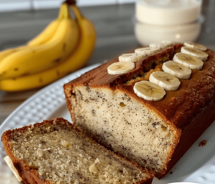 Simple Banana Bread with Ripe Bananas Easy Banana Bread Recipe