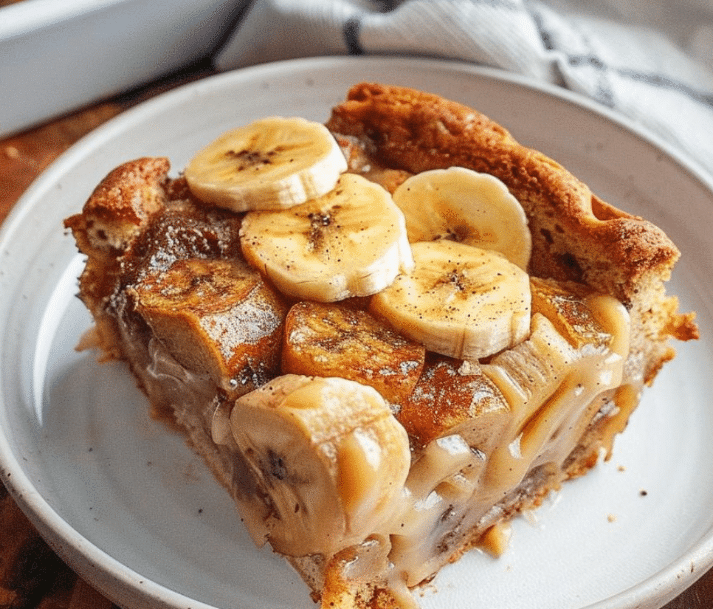 Simple Banana Bread Pudding Delight Banana Bread Pudding Recipe