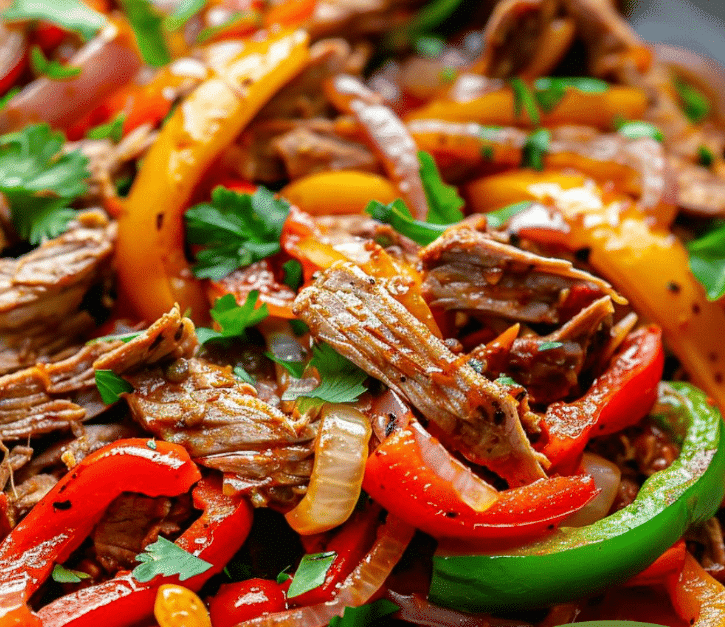 Vibrant Easy Crockpot Fajitas Easy Crockpot Fajitas