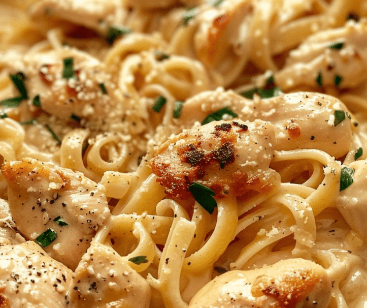 Easy Parmesan Chicken Pasta