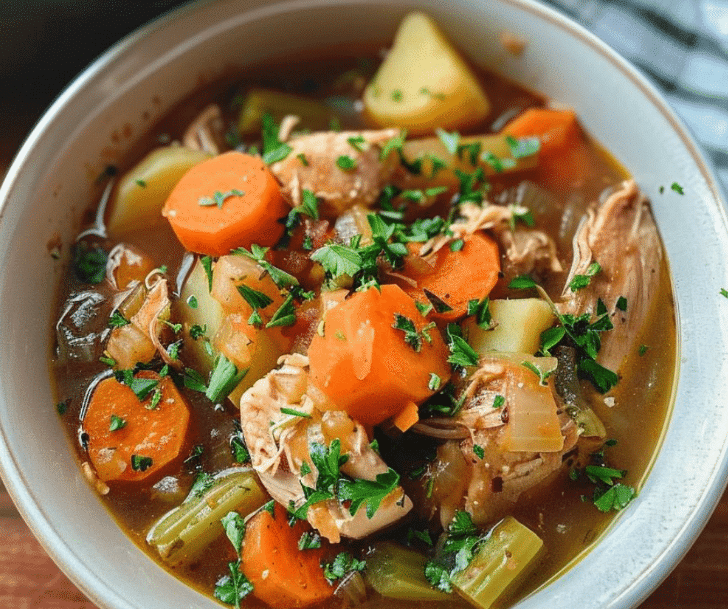 Hearty Slow Cooker Chicken Stew Slow Cooker Chicken Stew Recipe