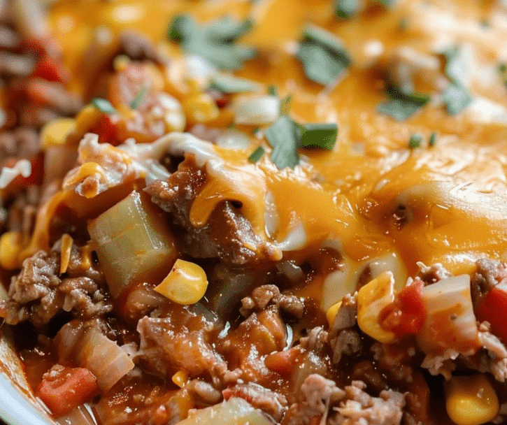 Delicious Cowboy Casserole Slow Cooker Cowboy Casserole