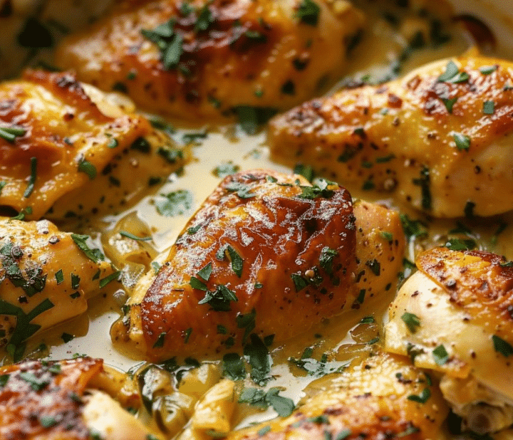 One Pot Garlic Butter Chicken