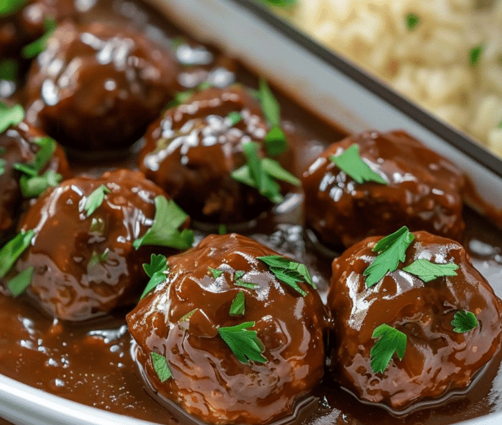 Hearty Slow Cooker Meatballs Slow Cooker Salisbury Steak Meatballs | Easy Crockpot Dinner