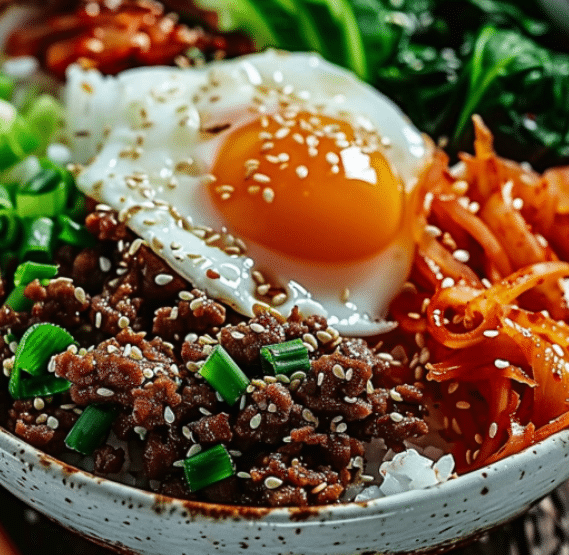 Korean Ground Beef Bowl