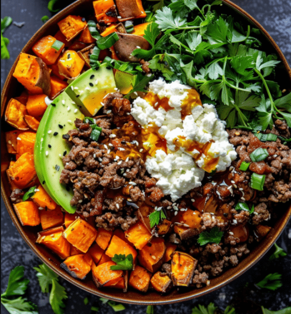 Ground Beef Hot Honey Bowl (Viral Tiktok) Spicy, Sweet & High Protein Meal Prep Win