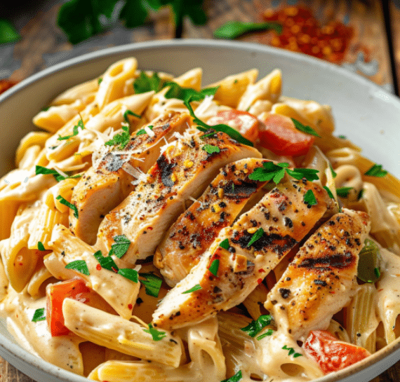 Creamy Cajun Chicken Pasta