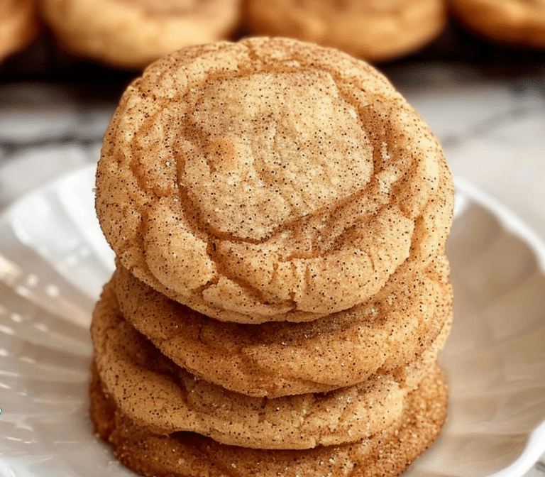 Chewy Pumpkin Snickerdoodle Cookies