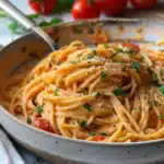 Roasted Tomato and Garlic Ricotta Pasta