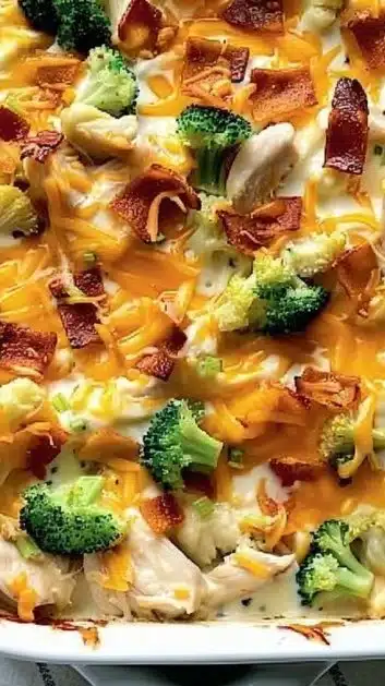 Creamy Low Carb Chicken Casserole