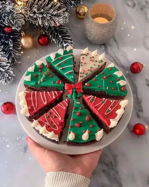 Delicious Christmas dessert ideas featuring easy cakes and festive treats.