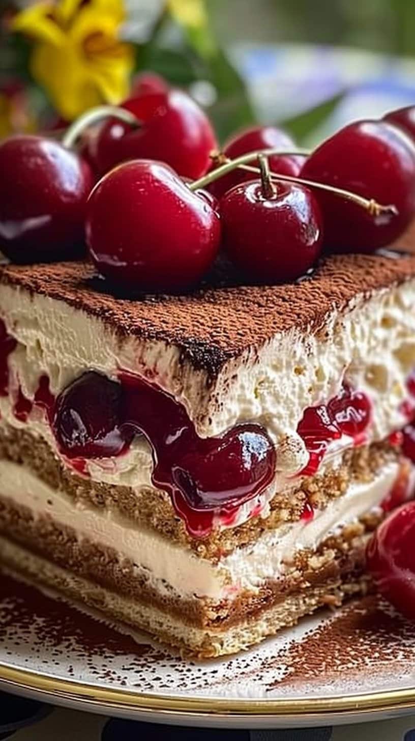 Cherry Amaretto Tiramisu Dessert: A Decadent Twist on a Classic Italian Treat