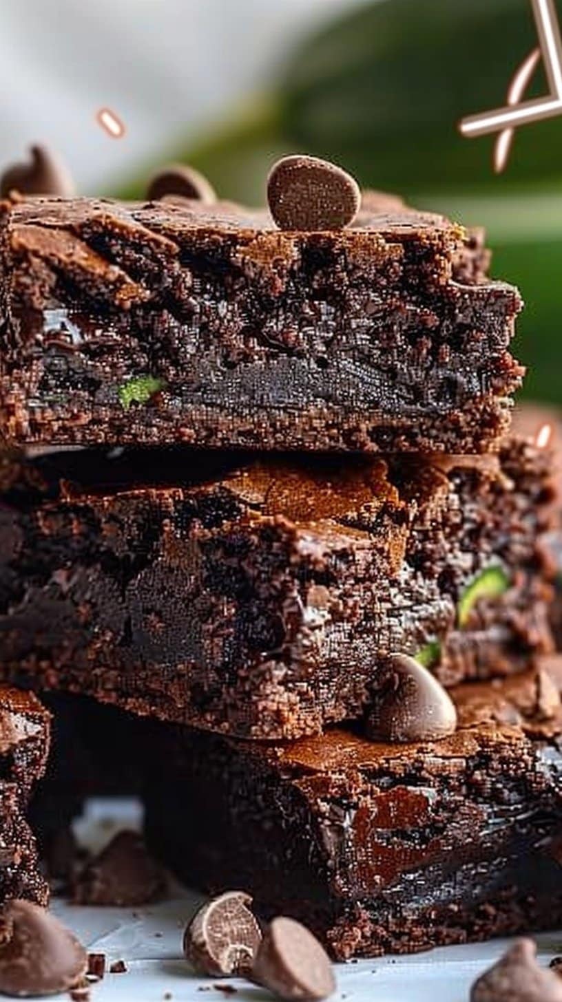 Chocolate Zucchini Brownies