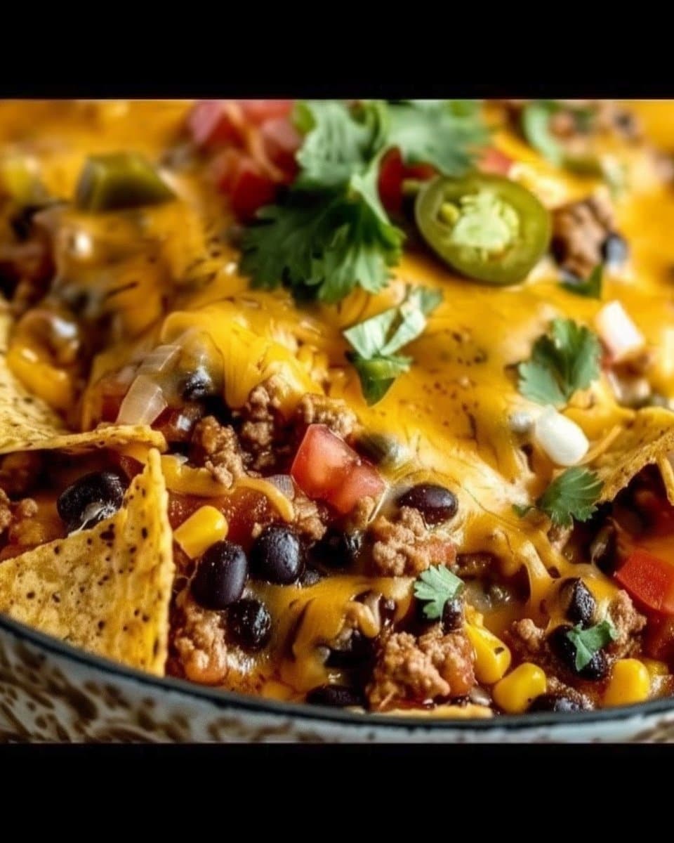 Crockpot Taco Casserole