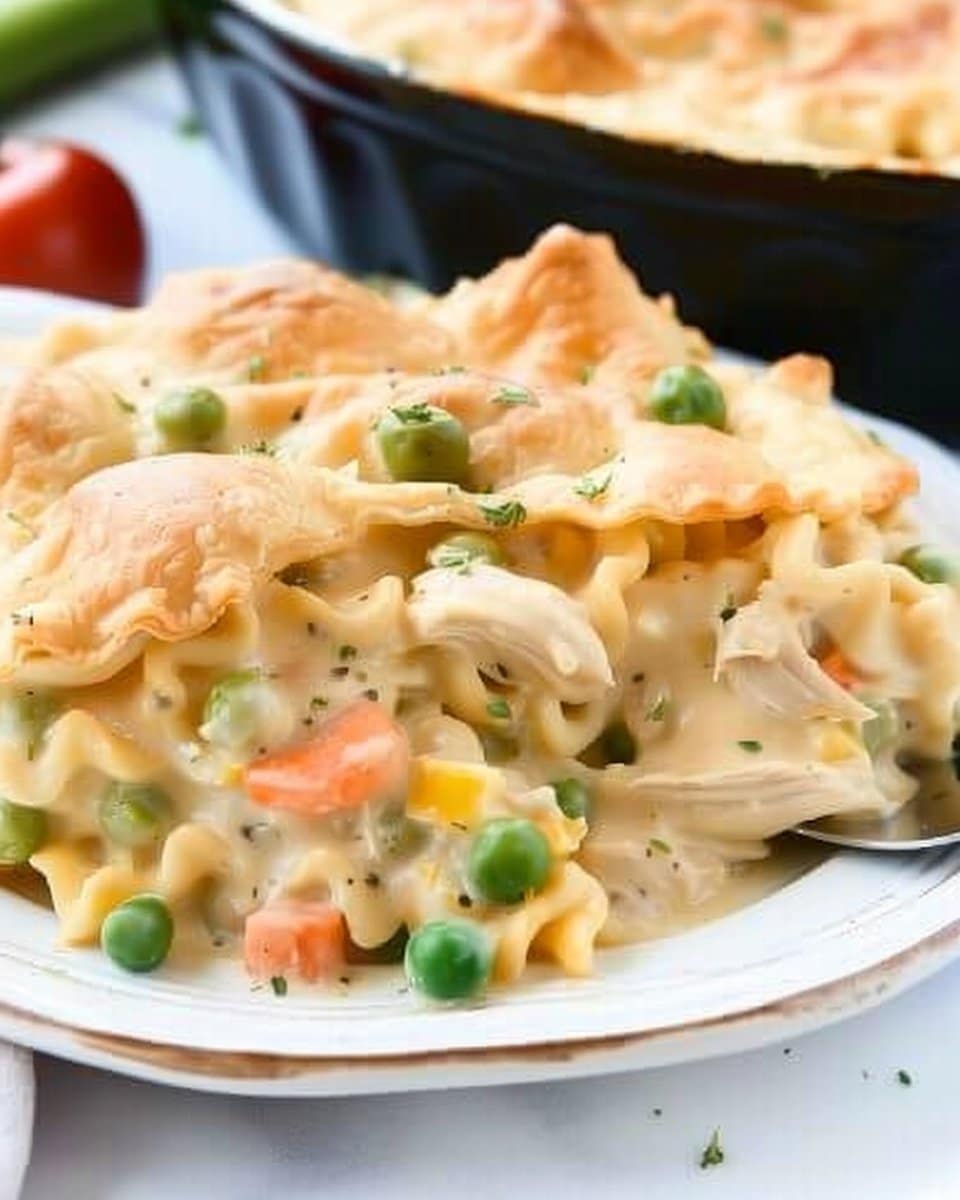 Easy Chicken Pot Pie Casserole