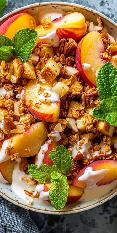 Millionaire Peach Salad