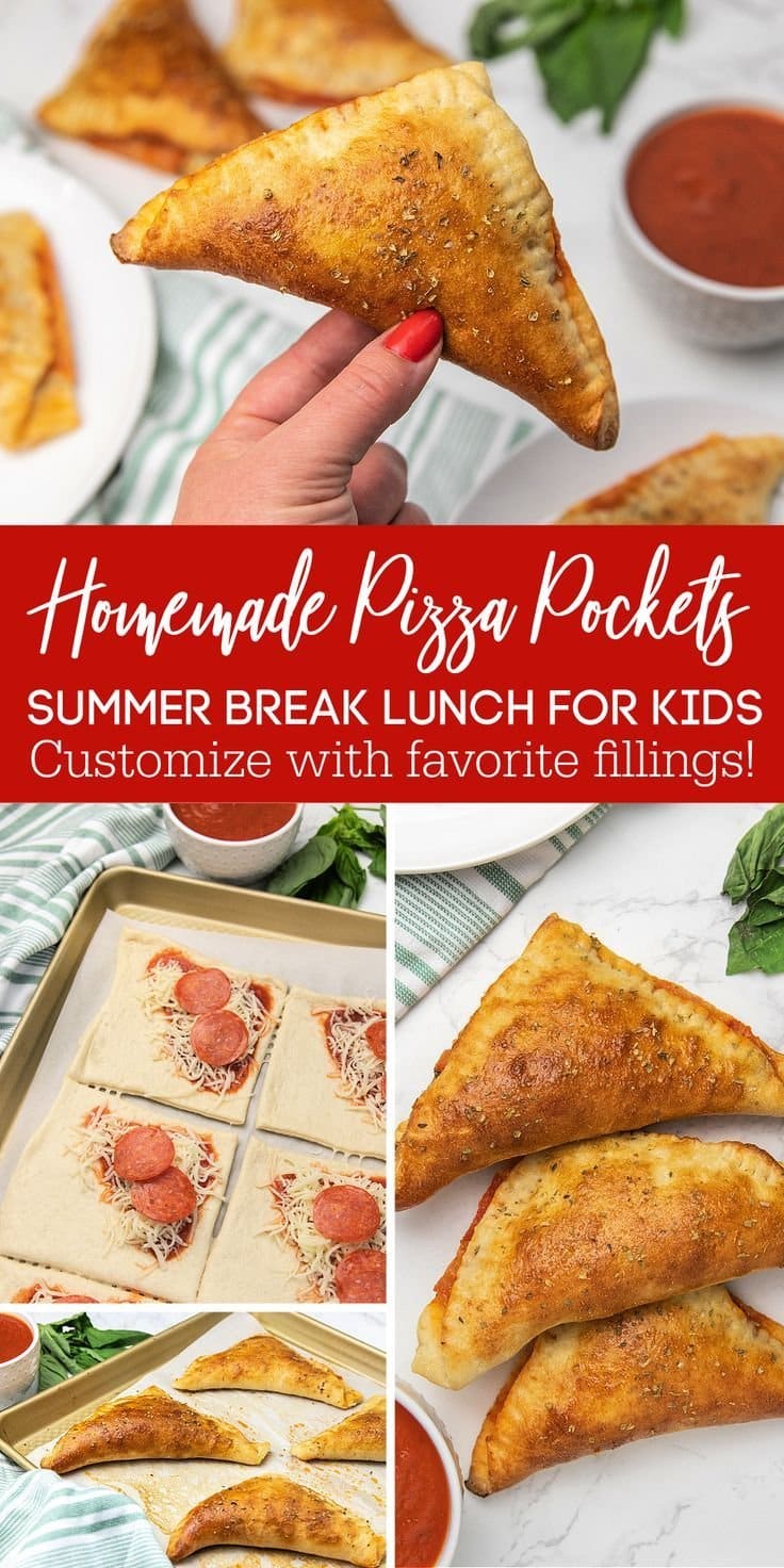 Homemade Pizza Pockets