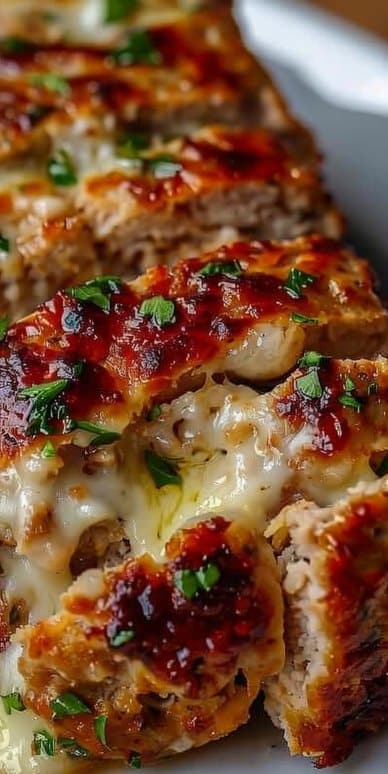Parmesan Chicken Meatloaf