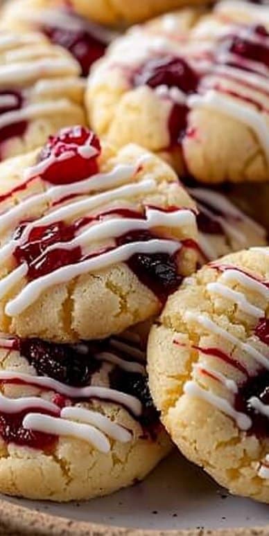 Lemon Cranberry Cookies