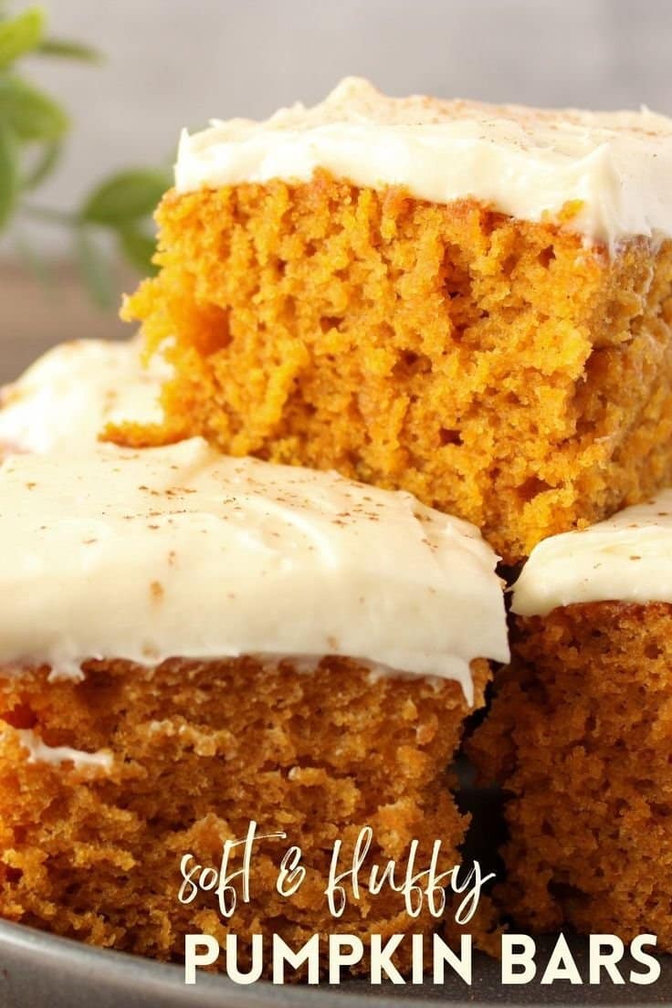 Paula Deen Pumpkin Bars