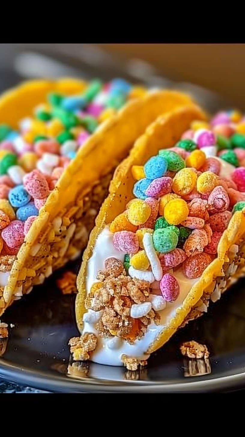Fruity Pebbles Cheesecake Tacos: A Fun and Delicious Dessert Recipe