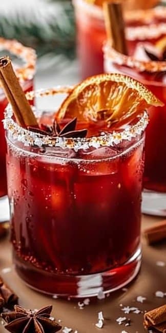 Spiced Christmas Mock-arita